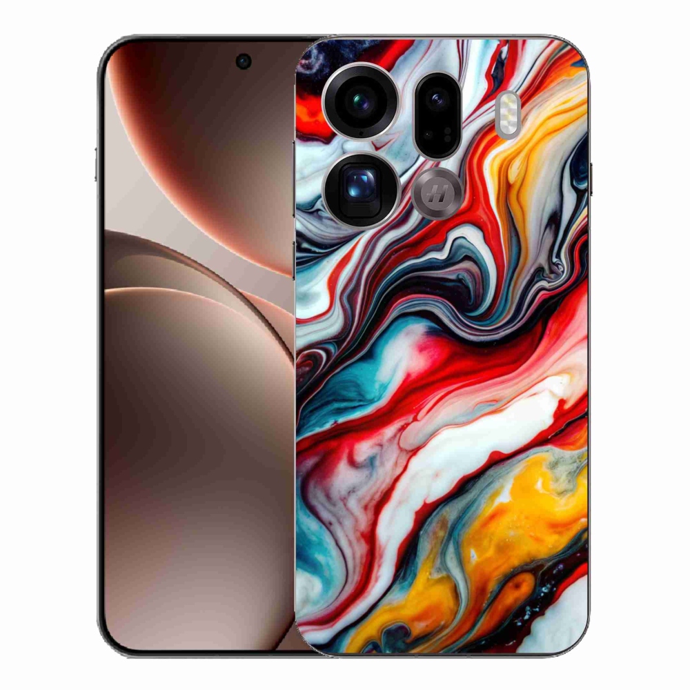 Gélový kryt mmCase na Oppo Find X9 Pro - abstraktný motív 35