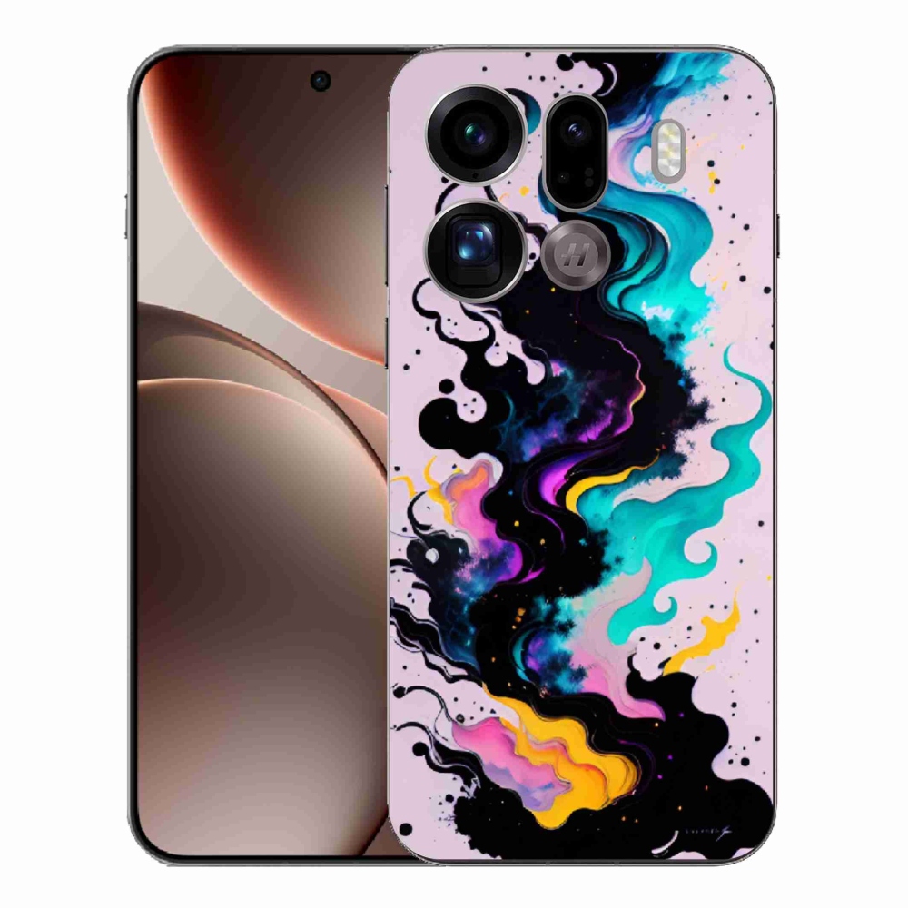 Gélový kryt mmCase na Oppo Find X9 Pro - abstraktný motív 4