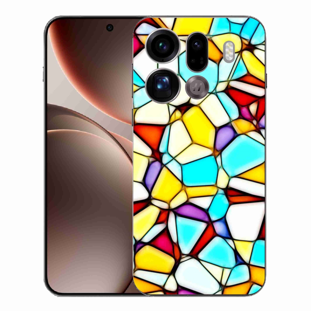 Gélový kryt mmCase na Oppo Find X9 Pro - abstraktný motív 40