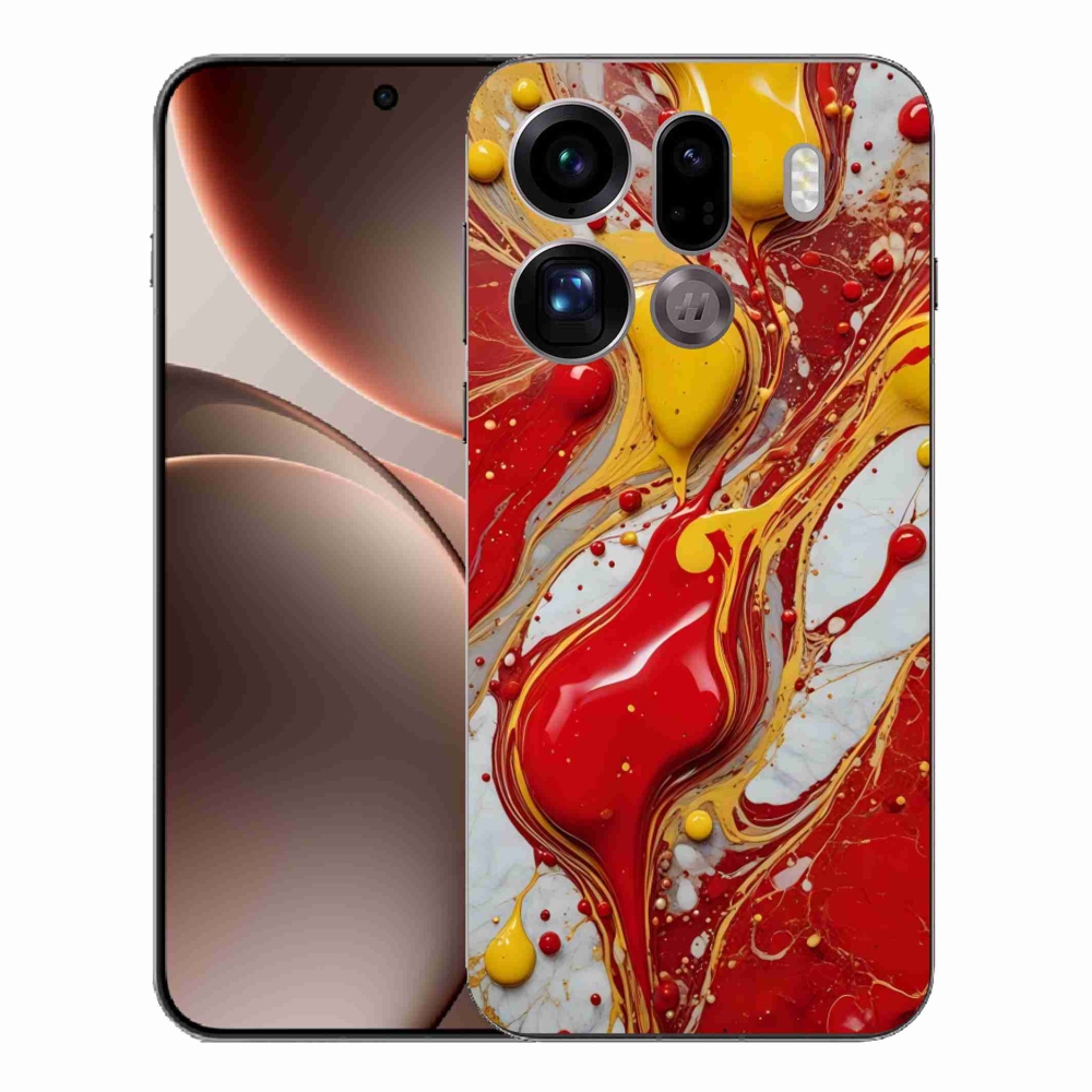 Gélový kryt mmCase na Oppo Find X9 Pro - abstraktný motív 42