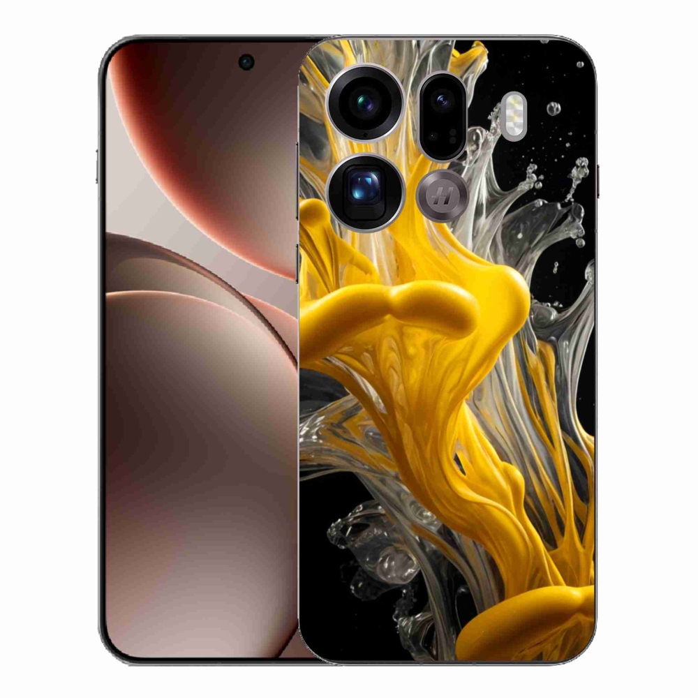 Gélový kryt mmCase na Oppo Find X9 Pro - abstraktný motív 48