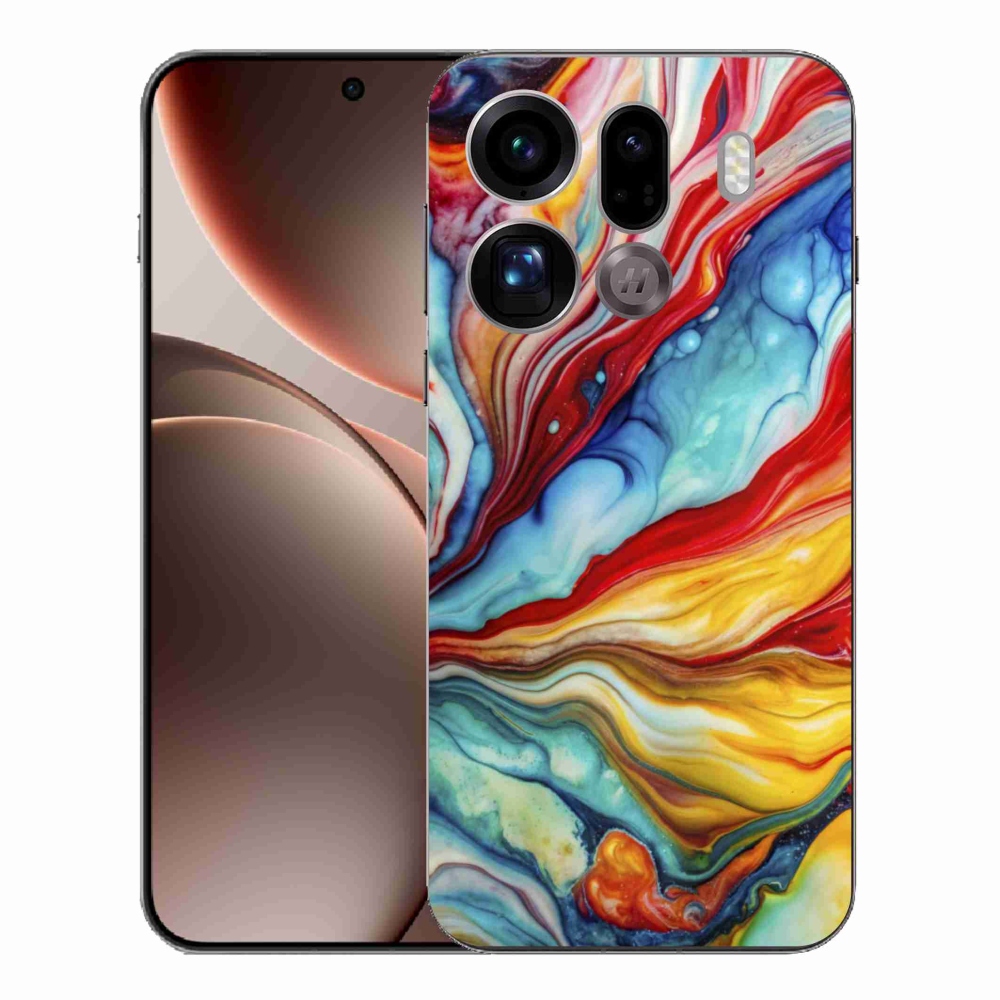 Gélový kryt mmCase na Oppo Find X9 Pro - abstraktný motív 58