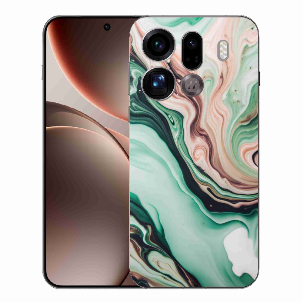 Gélový kryt mmCase na Oppo Find X9 Pro - abstraktný motív 62