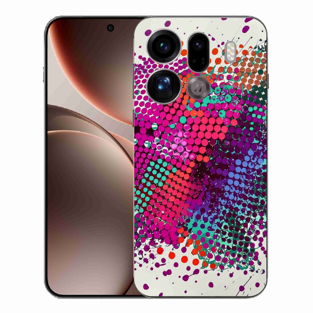 Gélový kryt mmCase na Oppo Find X9 Pro - abstraktný motív 65