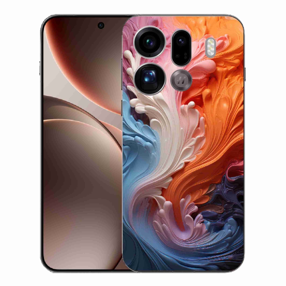 Gélový kryt mmCase na Oppo Find X9 Pro - abstraktný motív 8