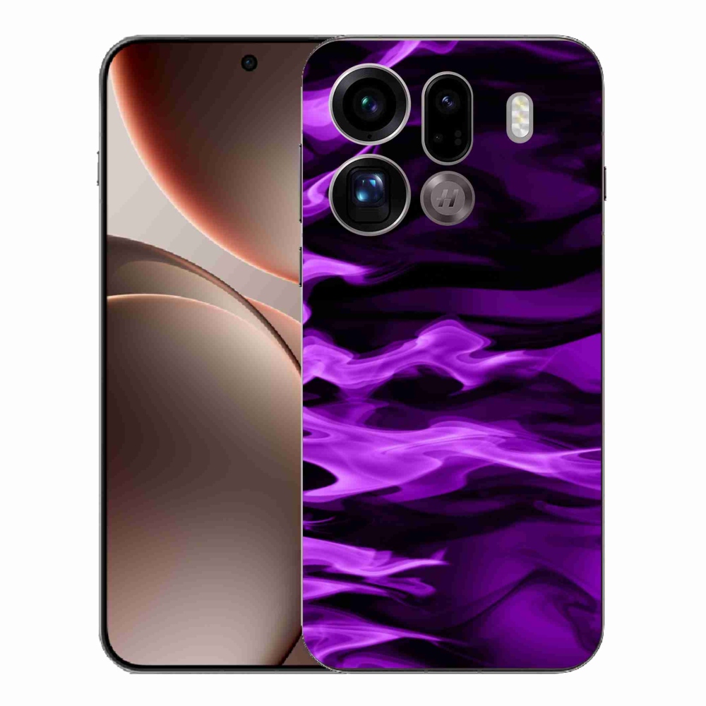Gélový kryt mmCase na Oppo Find X9 Pro - abstraktný vzor 9