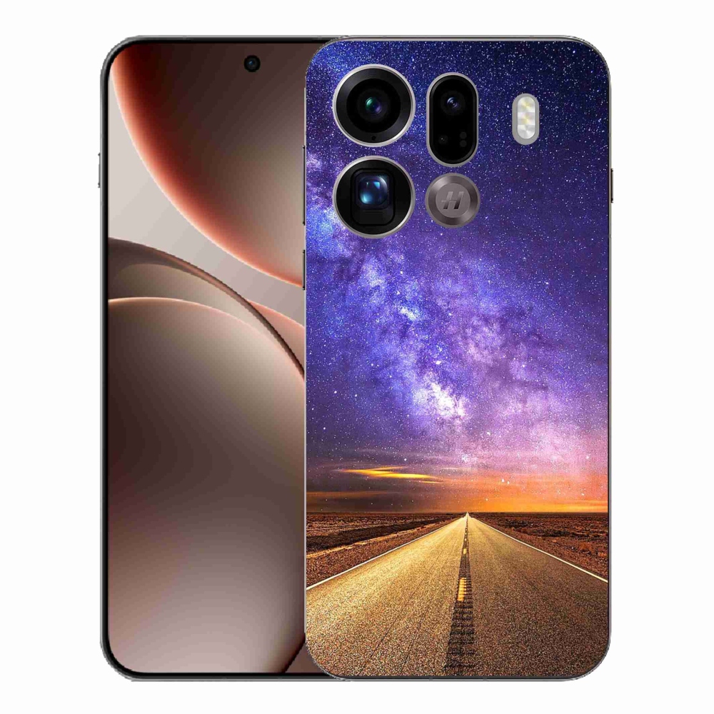 Gélový kryt mmCase na Oppo Find X9 Pro - americká cesta