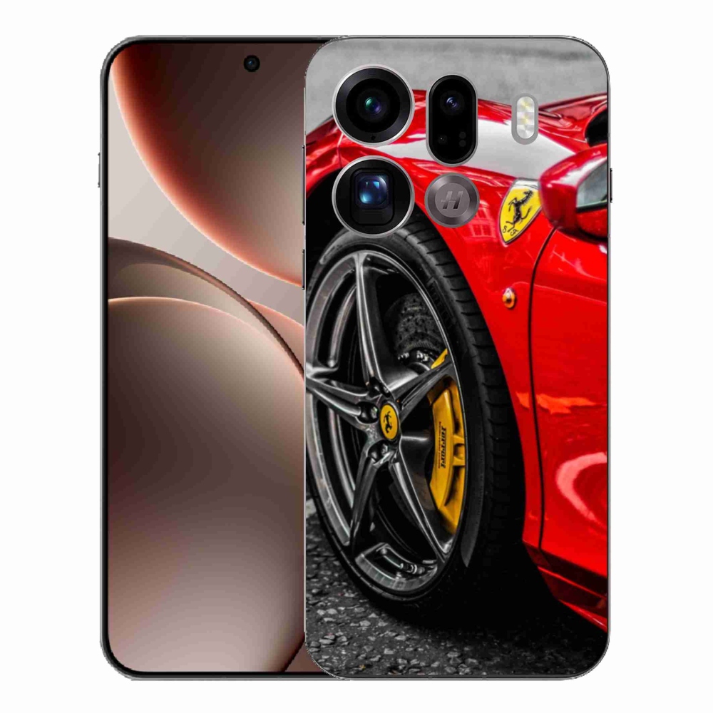 Gélový kryt mmCase na Oppo Find X9 Pro - auto 1