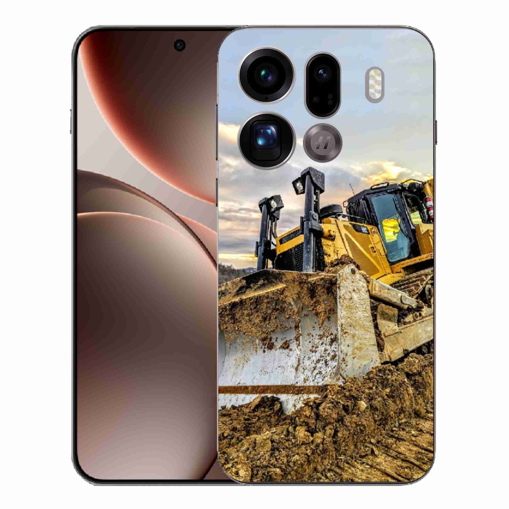 Gélový kryt mmCase na Oppo Find X9 Pro - bager