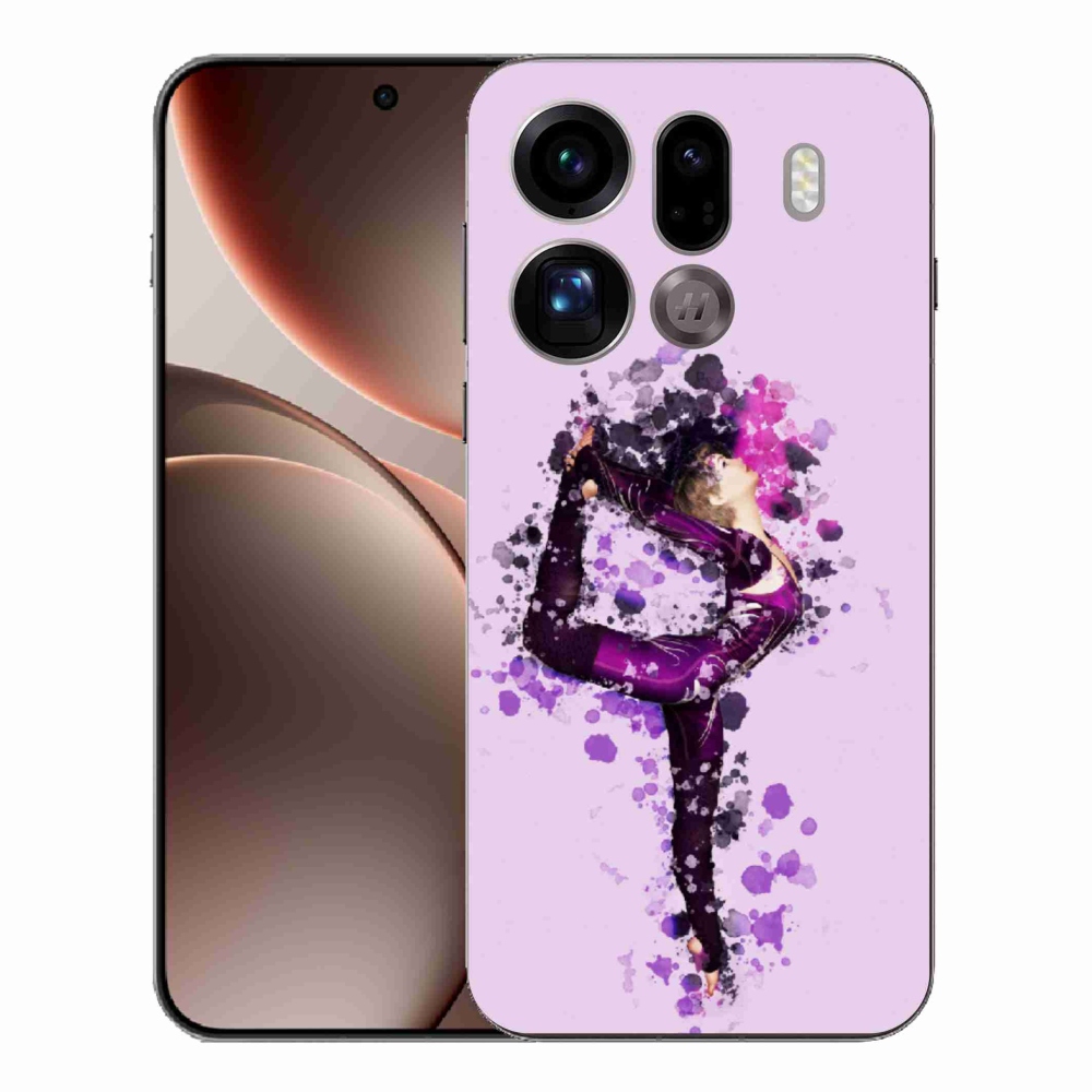 Gélový kryt mmCase na Oppo Find X9 Pro - baletka