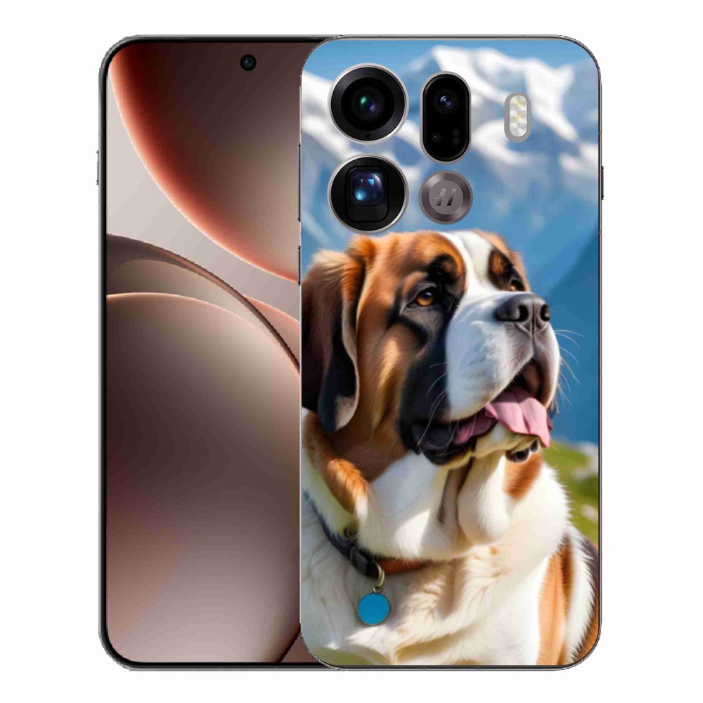 Gélový kryt mmCase na Oppo Find X9 Pro - bernardín