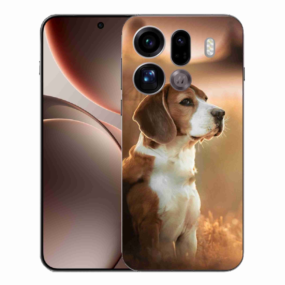 Gélový kryt mmCase na Oppo Find X9 Pro - bígl