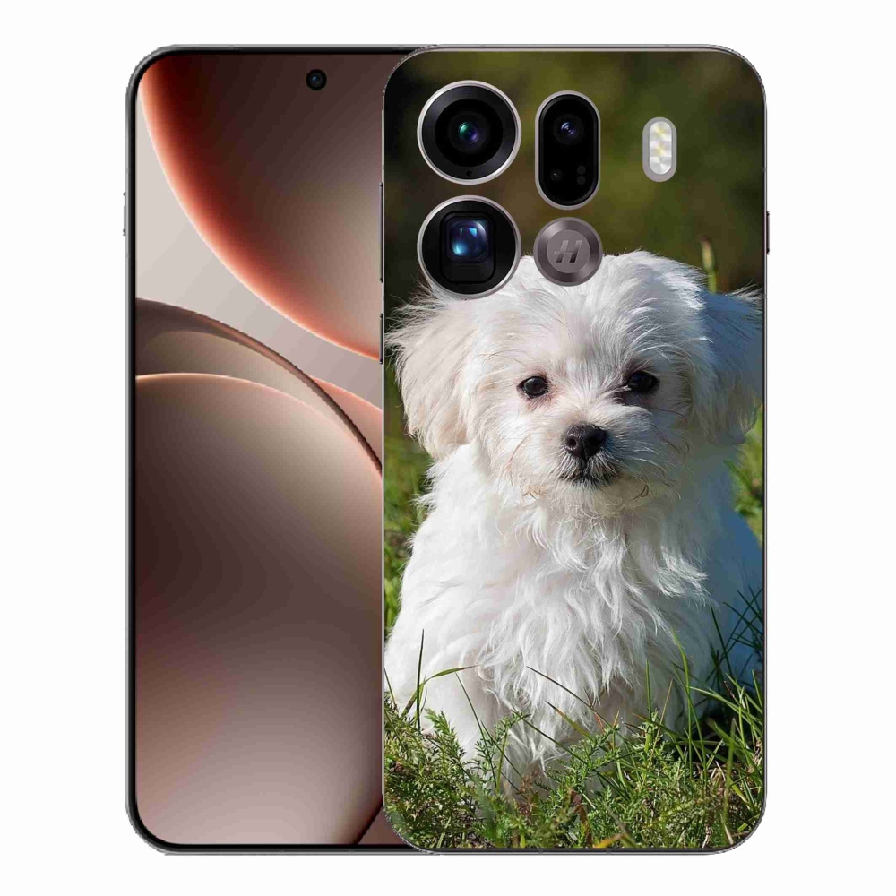 Gélový kryt mmCase na Oppo Find X9 Pro - bišónik