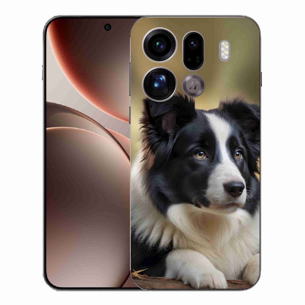 Gélový kryt mmCase na Oppo Find X9 Pro - border kólia 2