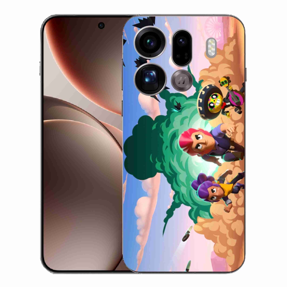 Gélový kryt mmCase na Oppo Find X9 Pro - brawl stars