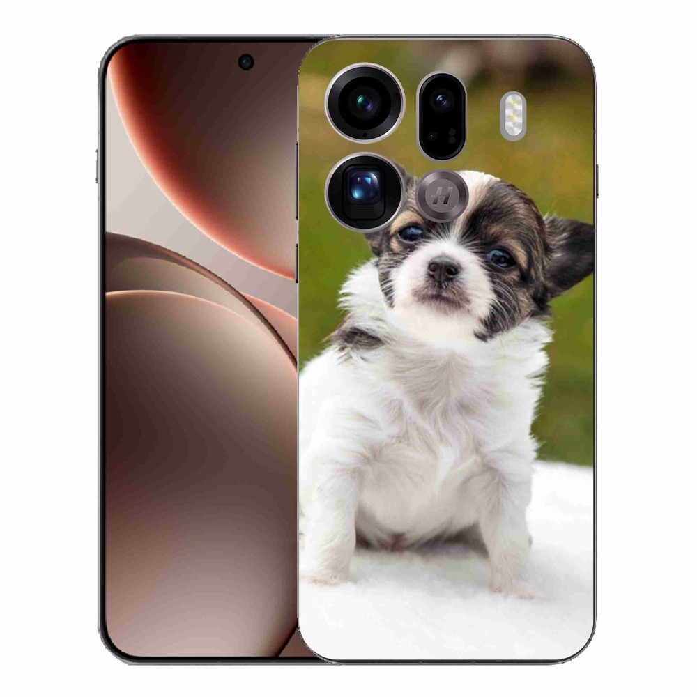 Gélový kryt mmCase na Oppo Find X9 Pro - čivava 4