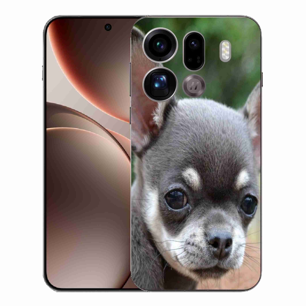 Gélový kryt mmCase na Oppo Find X9 Pro - čivava