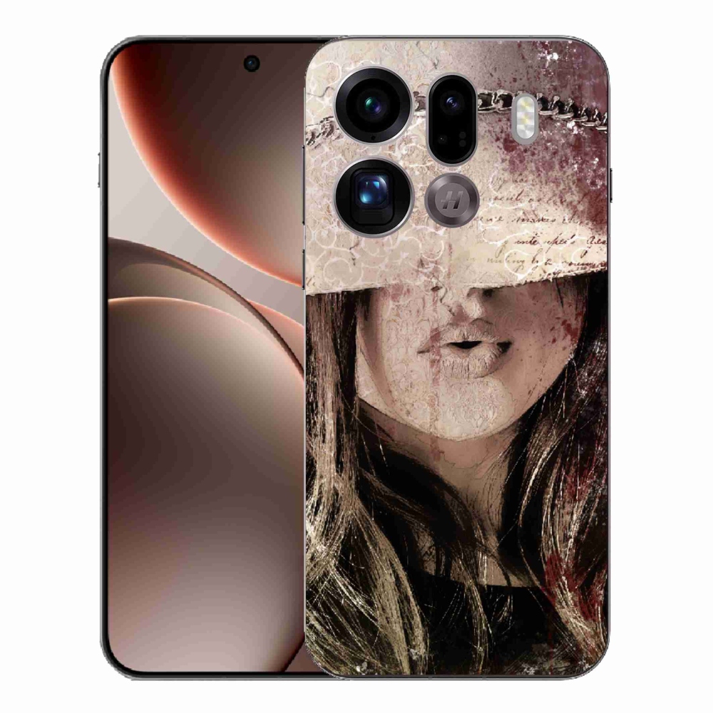 Gélový kryt mmCase na Oppo Find X9 Pro - dievča