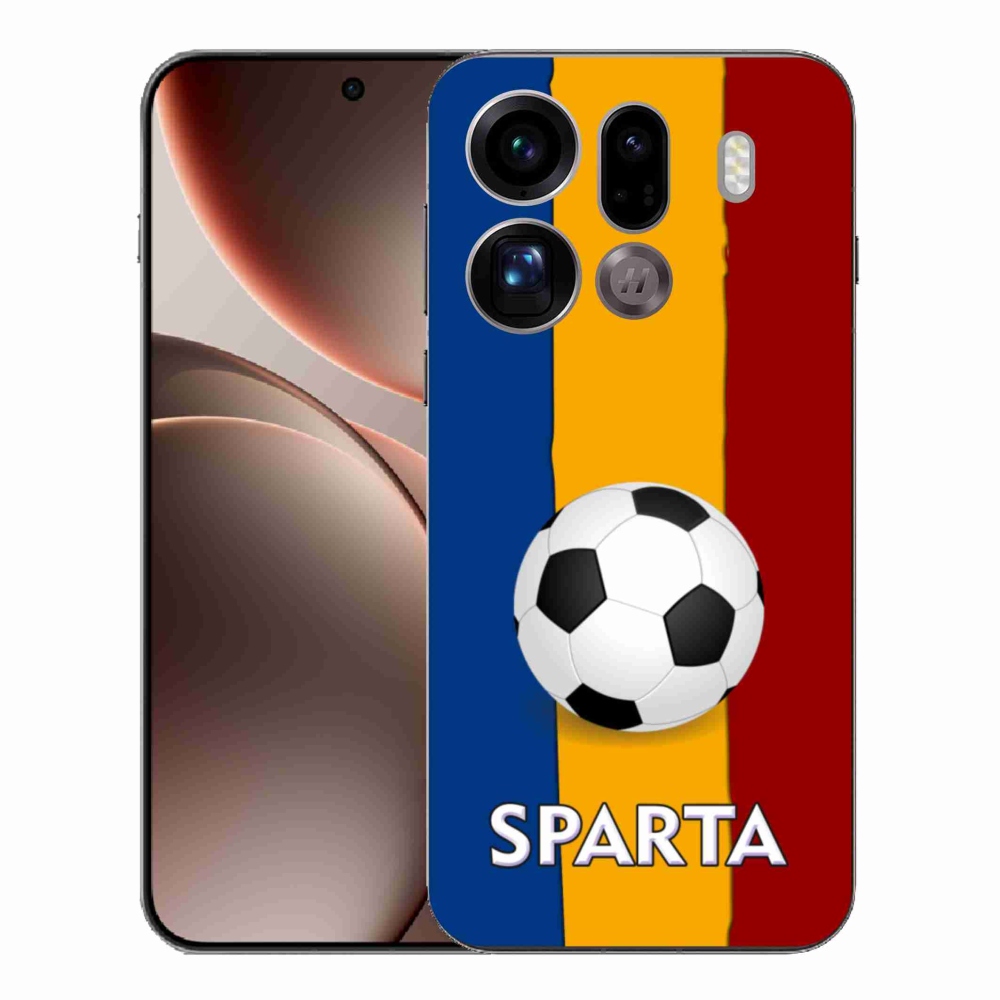 Gélový kryt mmCase na Oppo Find X9 Pro - futbal 1