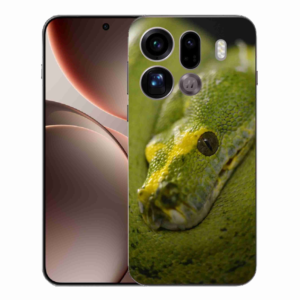 Gélový kryt mmCase na Oppo Find X9 Pro - had 2