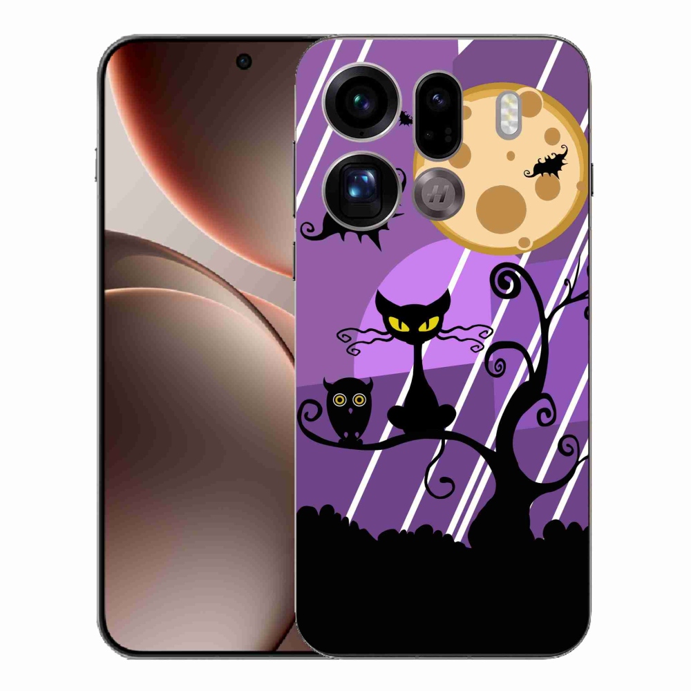 Gélový kryt mmCase na Oppo Find X9 Pro - halloween