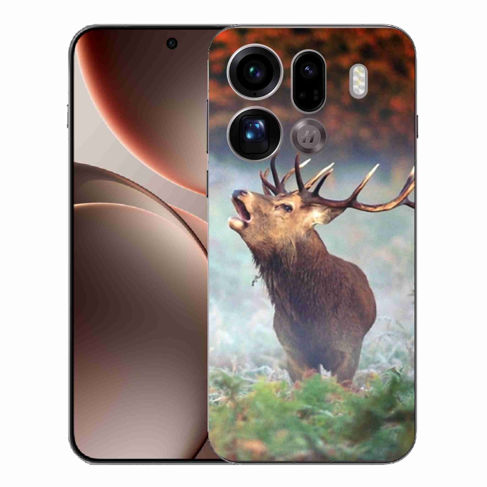 Gélový kryt mmCase na Oppo Find X9 Pro - jeleň 2