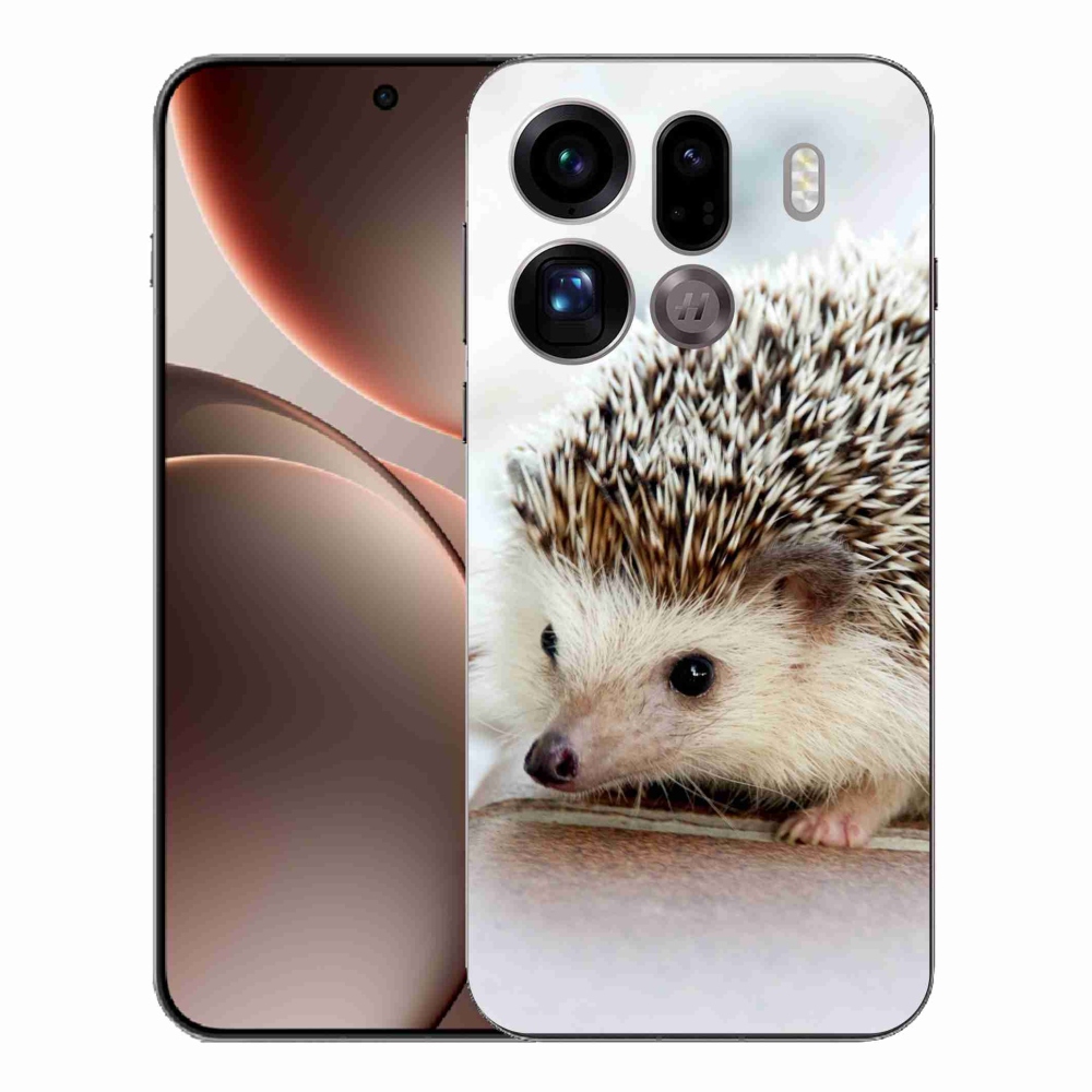 Gélový kryt mmCase na Oppo Find X9 Pro - ježko