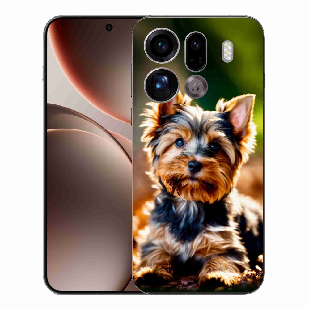 Gélový kryt mmCase na Oppo Find X9 Pro - yorkšír 10