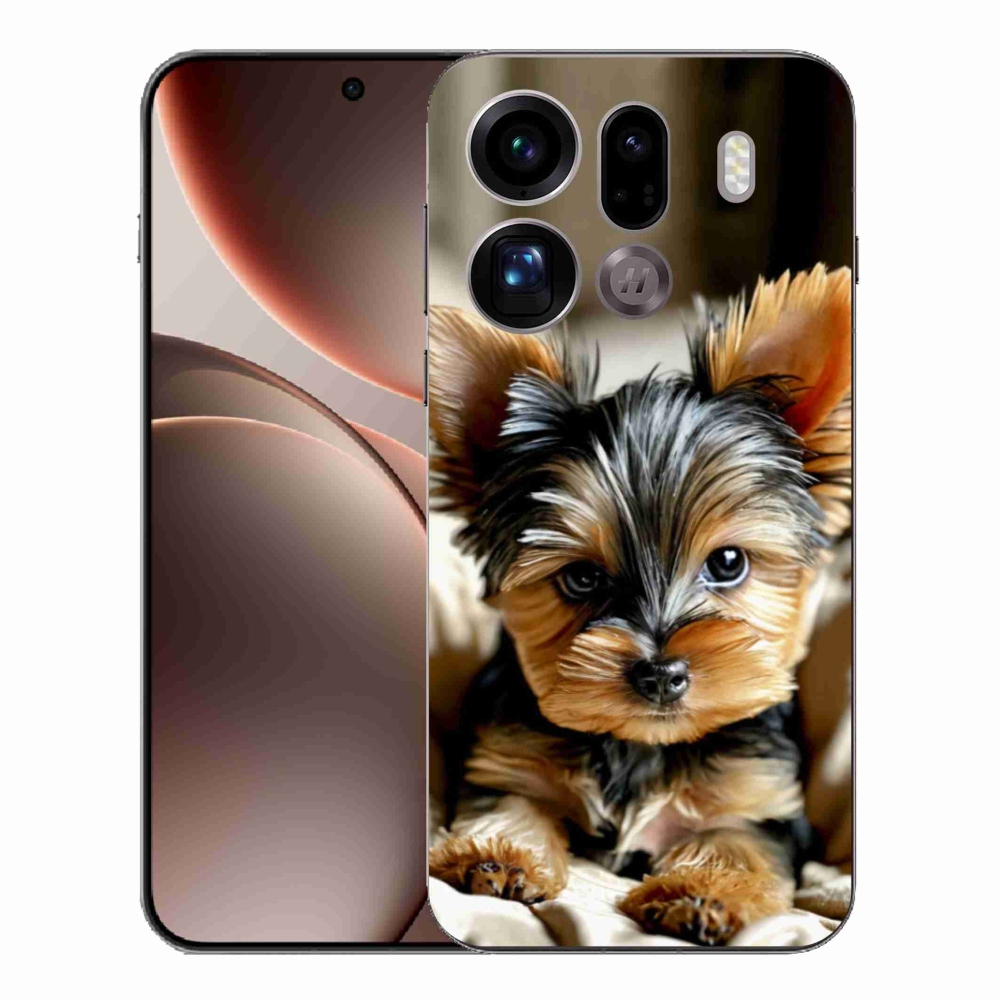 Gélový kryt mmCase na Oppo Find X9 Pro - yorkšír 11