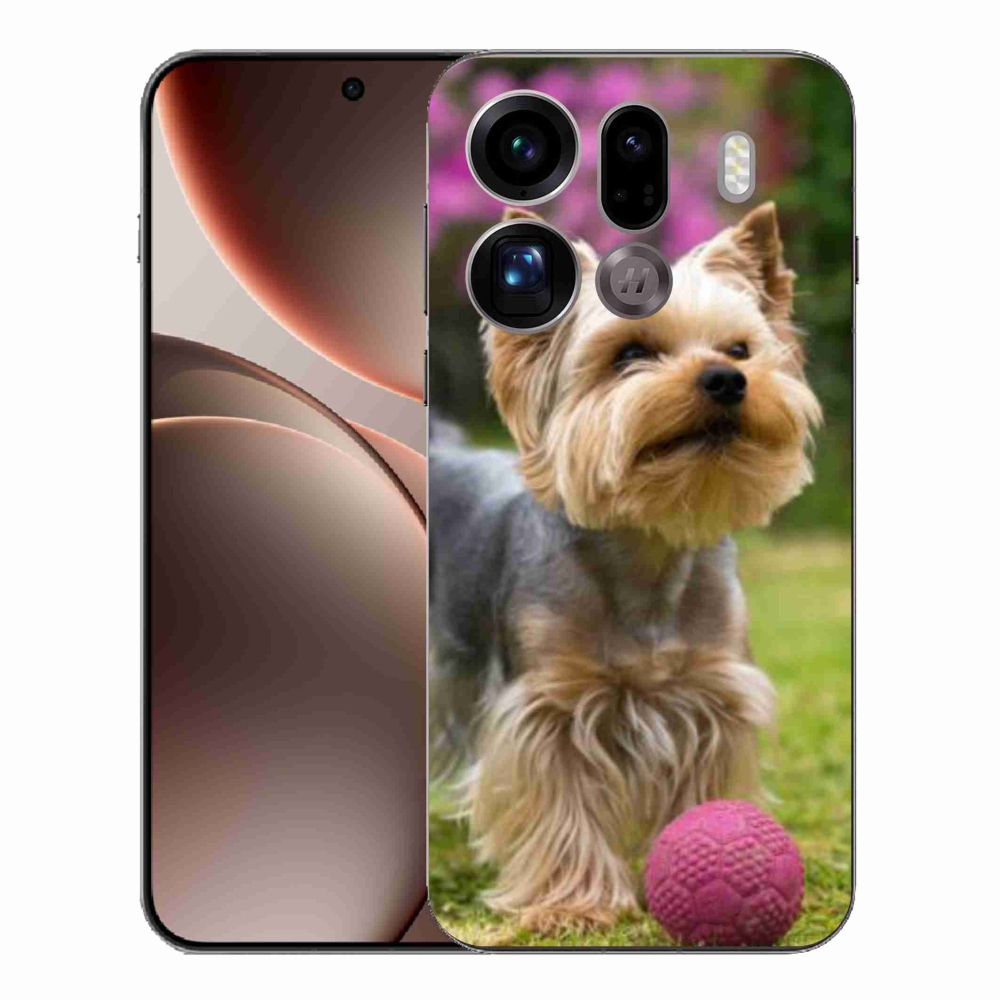 Gélový kryt mmCase na Oppo Find X9 Pro - yorkšír 4