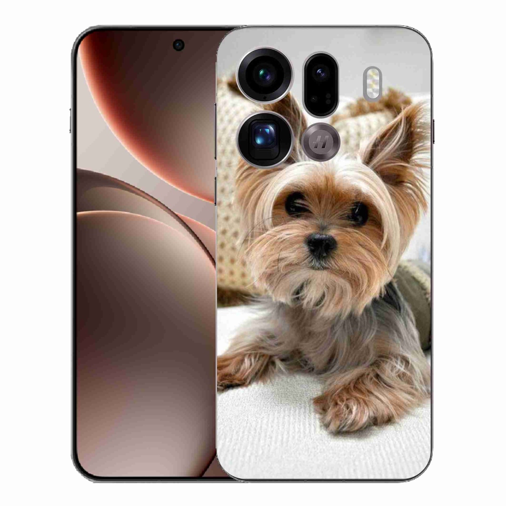 Gélový kryt mmCase na Oppo Find X9 Pro - yorkšír 5