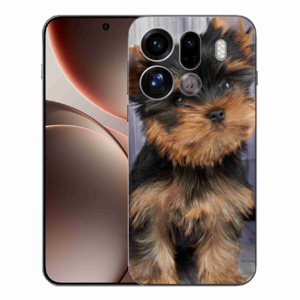 Gélový kryt mmCase na Oppo Find X9 Pro - yorkšír 9