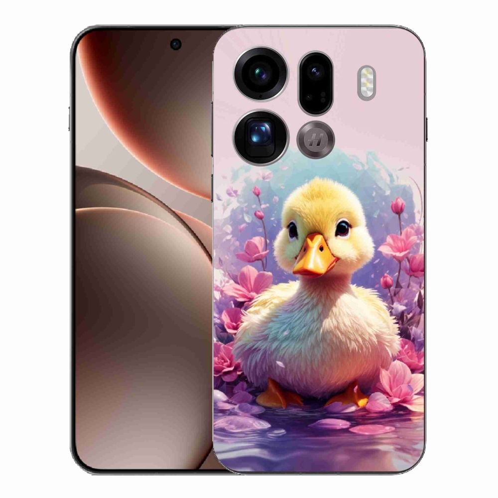 Gélový kryt mmCase na Oppo Find X9 Pro - kačička
