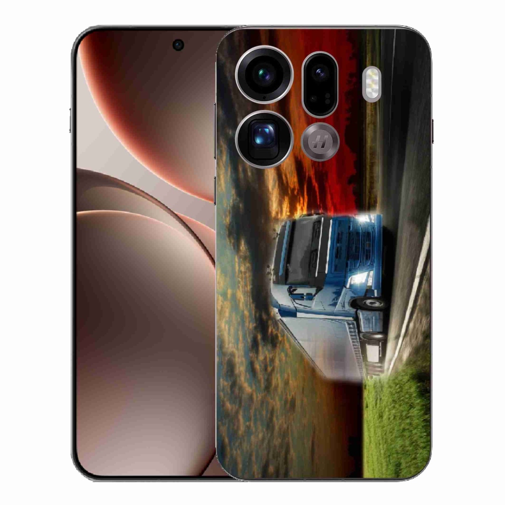 Gélový kryt mmCase na Oppo Find X9 Pro - kamión 4