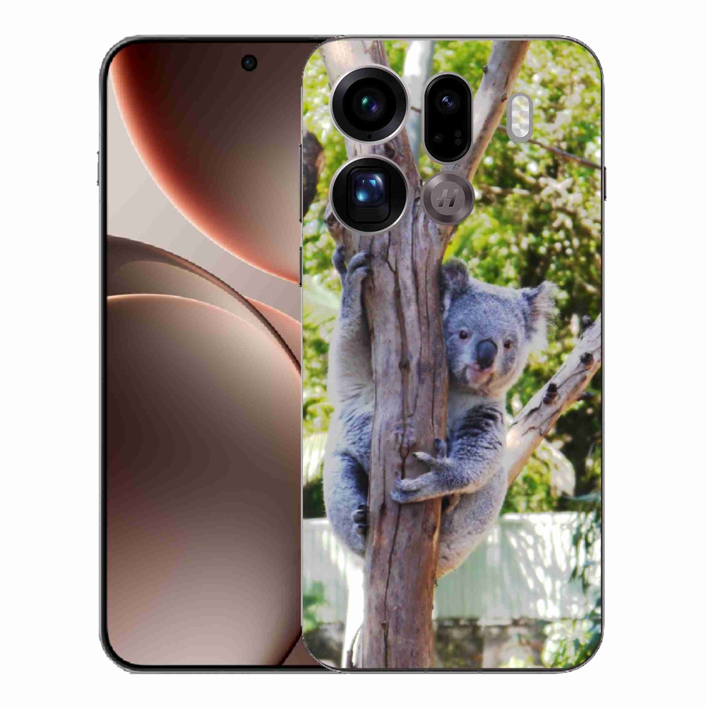 Gélový kryt mmCase na Oppo Find X9 Pro - koala