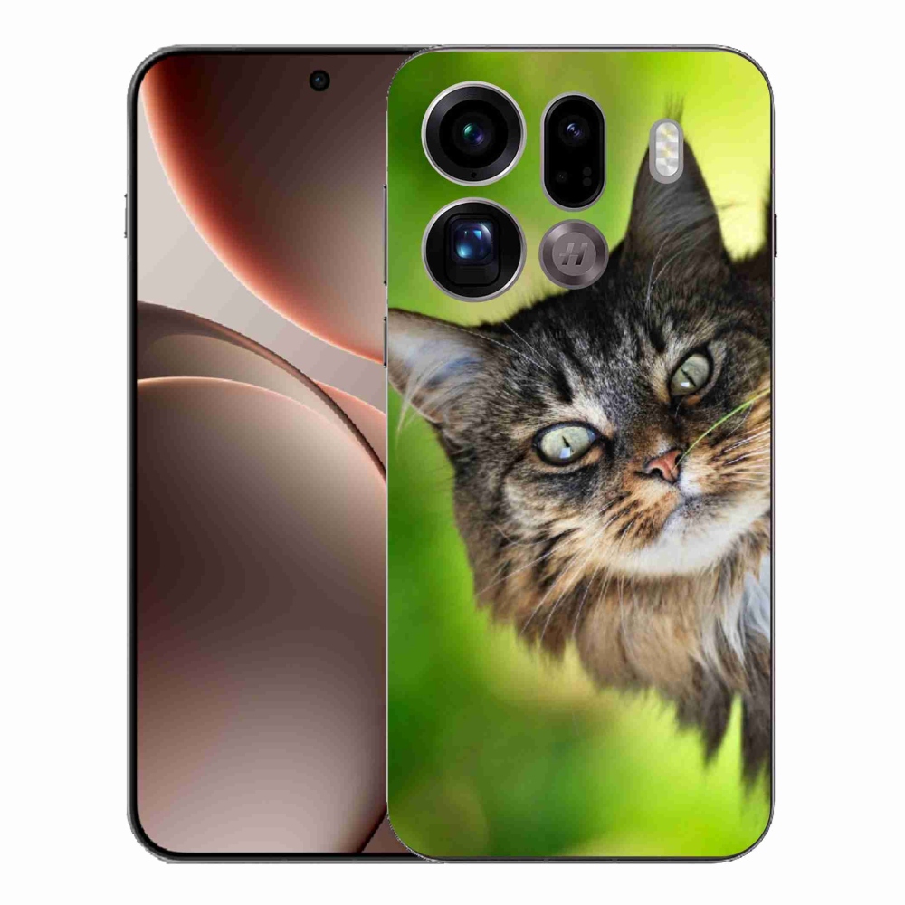Gélový kryt mmCase na Oppo Find X9 Pro - mačka 3