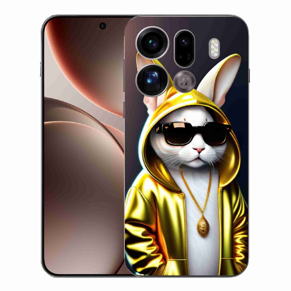 Gélový kryt mmCase na Oppo Find X9 Pro - mačka boss