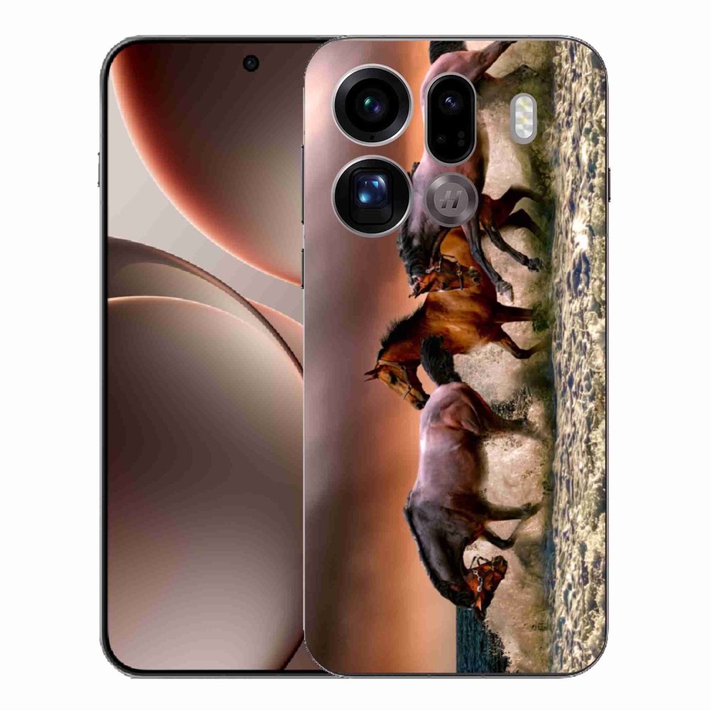 Gélový kryt mmCase na Oppo Find X9 Pro - kone 1