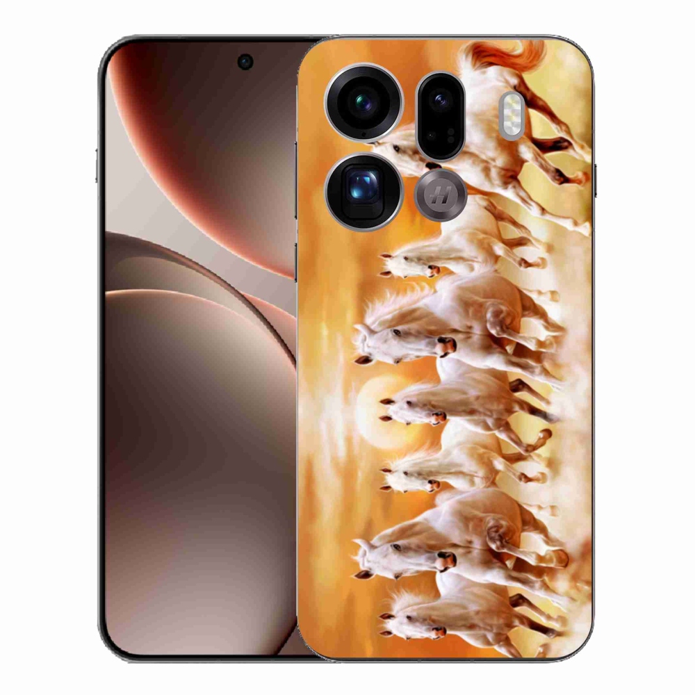 Gélový kryt mmCase na Oppo Find X9 Pro - kone 2