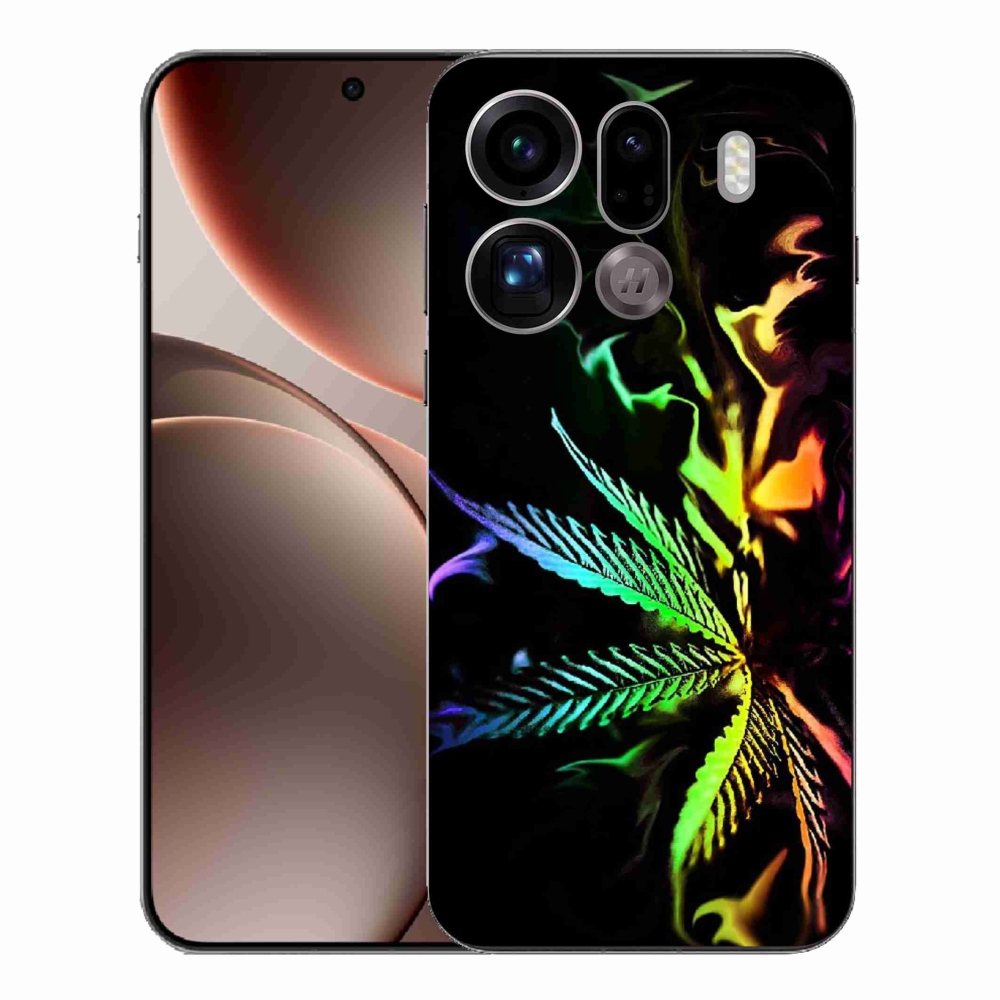 Gélový kryt mmCase na Oppo Find X9 Pro - konope 2