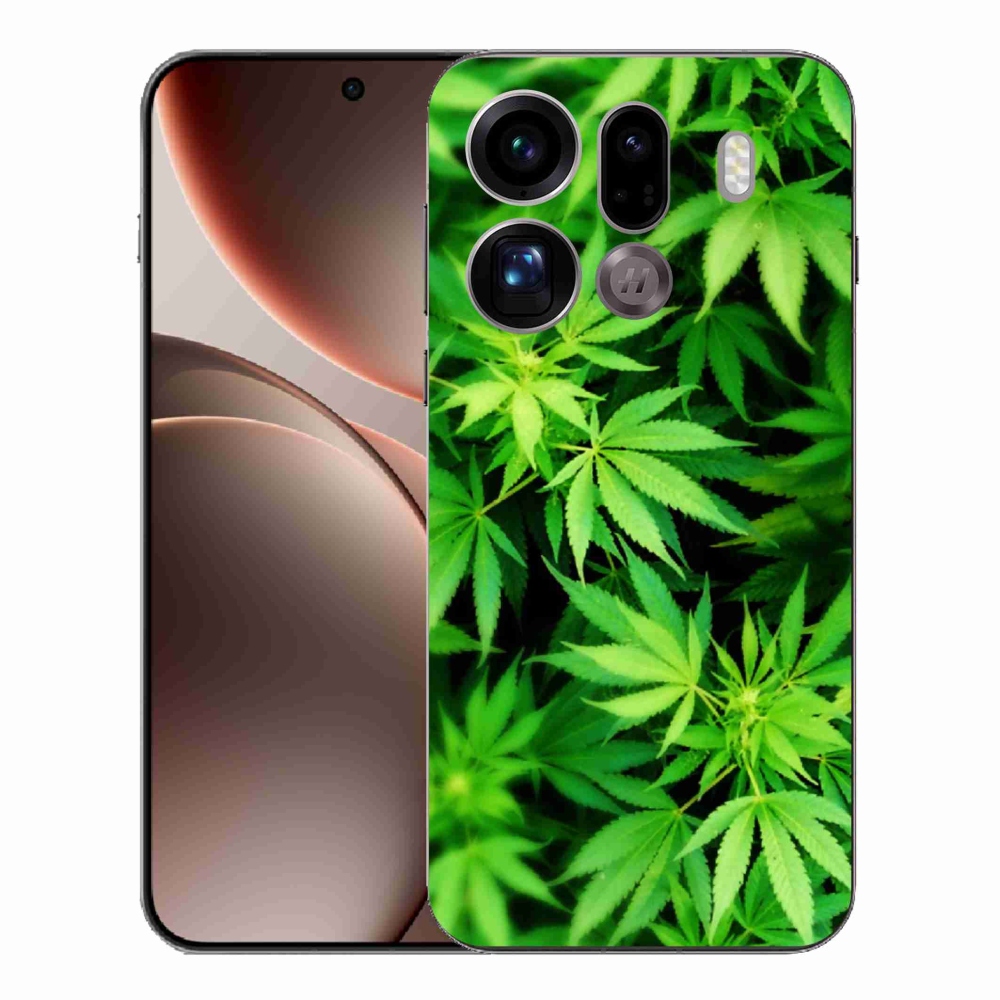 Gélový kryt mmCase na Oppo Find X9 Pro - konope 3