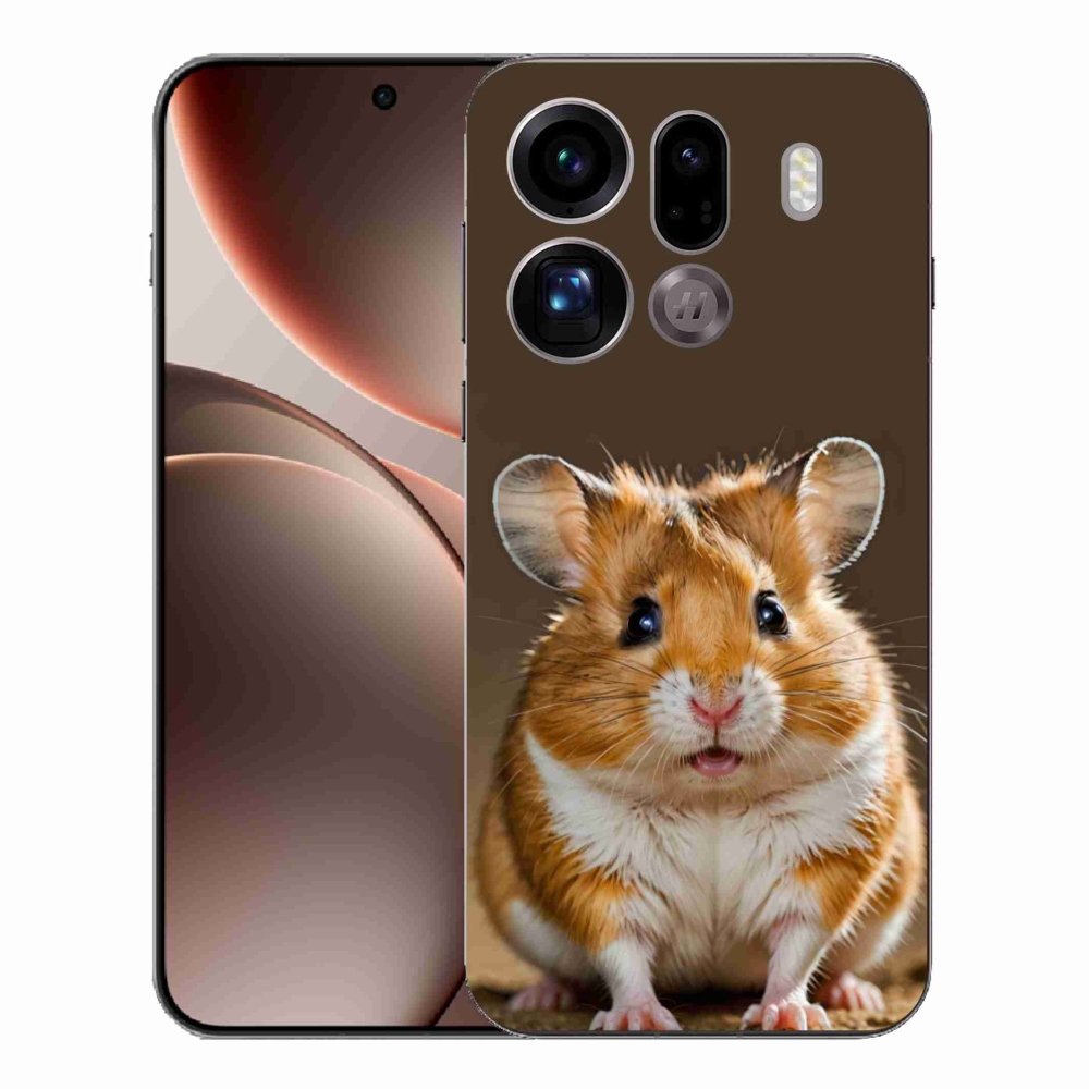 Gélový kryt mmCase na Oppo Find X9 Pro - škrečok