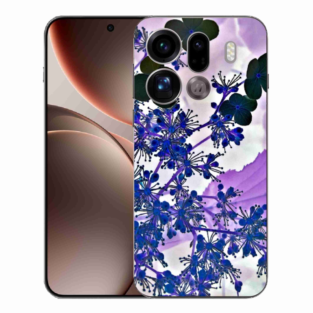 Gélový kryt mmCase na Oppo Find X9 Pro - kvet hortenzie