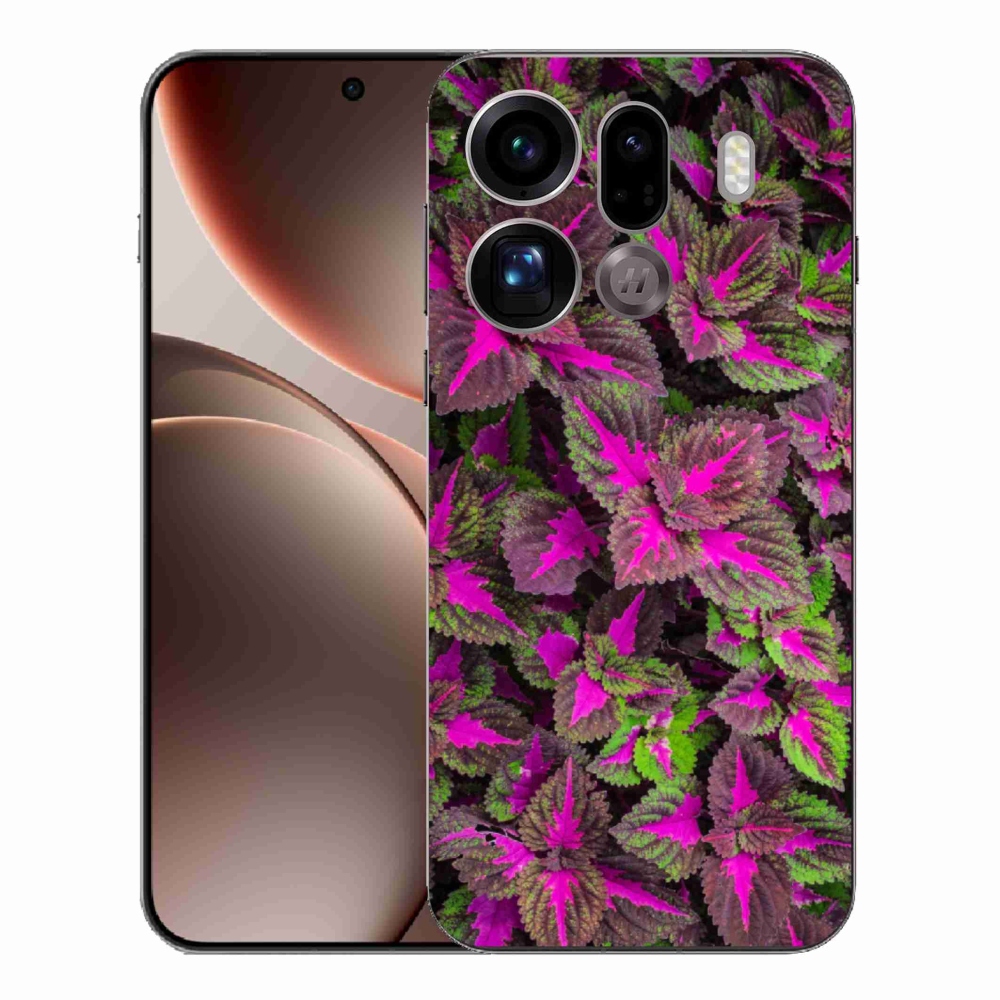 Gélový kryt mmCase na Oppo Find X9 Pro - kvety 10