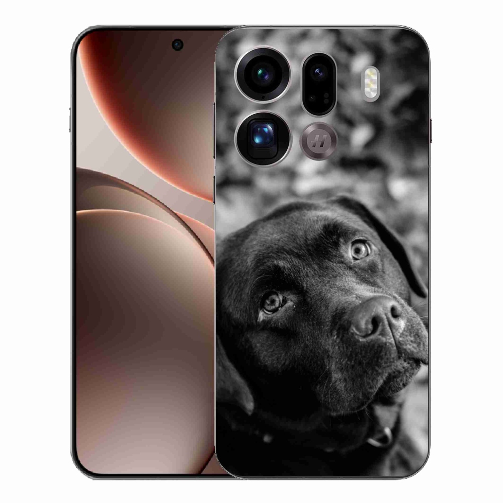 Gélový kryt mmCase na Oppo Find X9 Pro - labrador