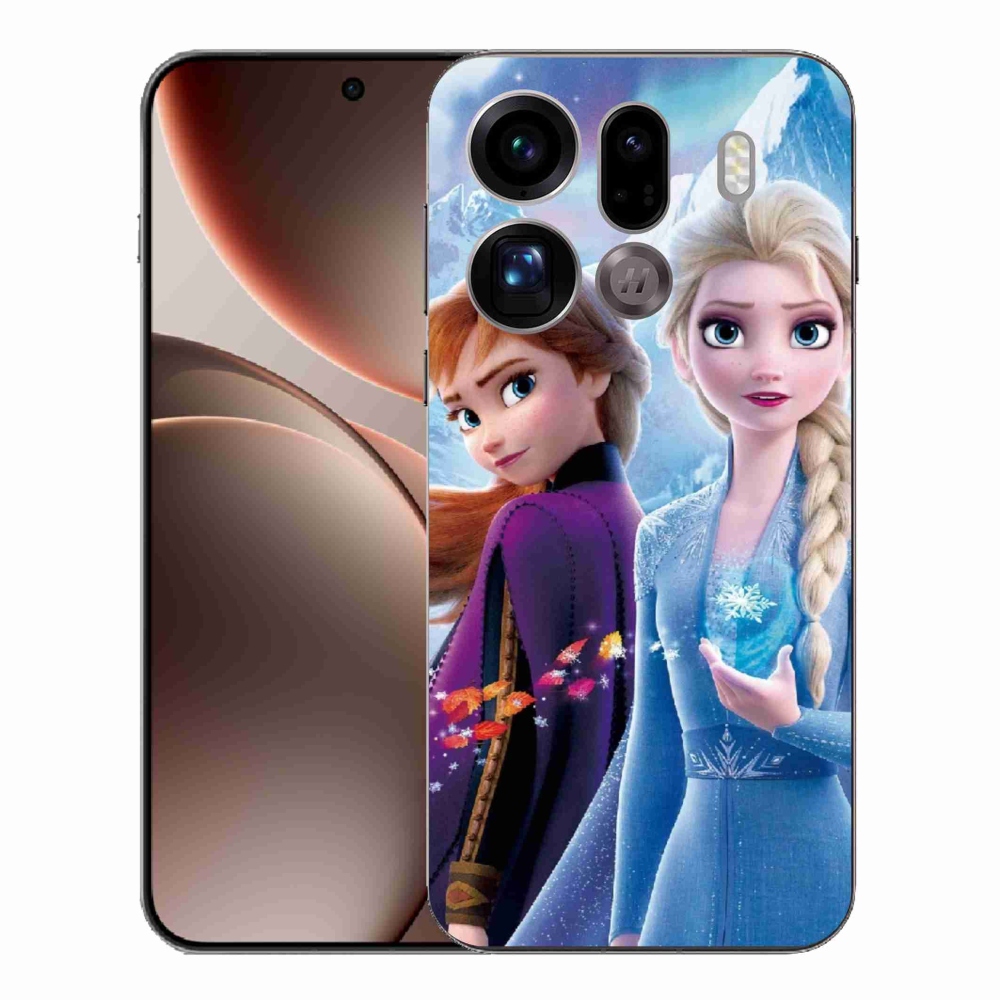 Gélový kryt mmCase na Oppo Find X9 Pro - ľadové kráľovstvo 3
