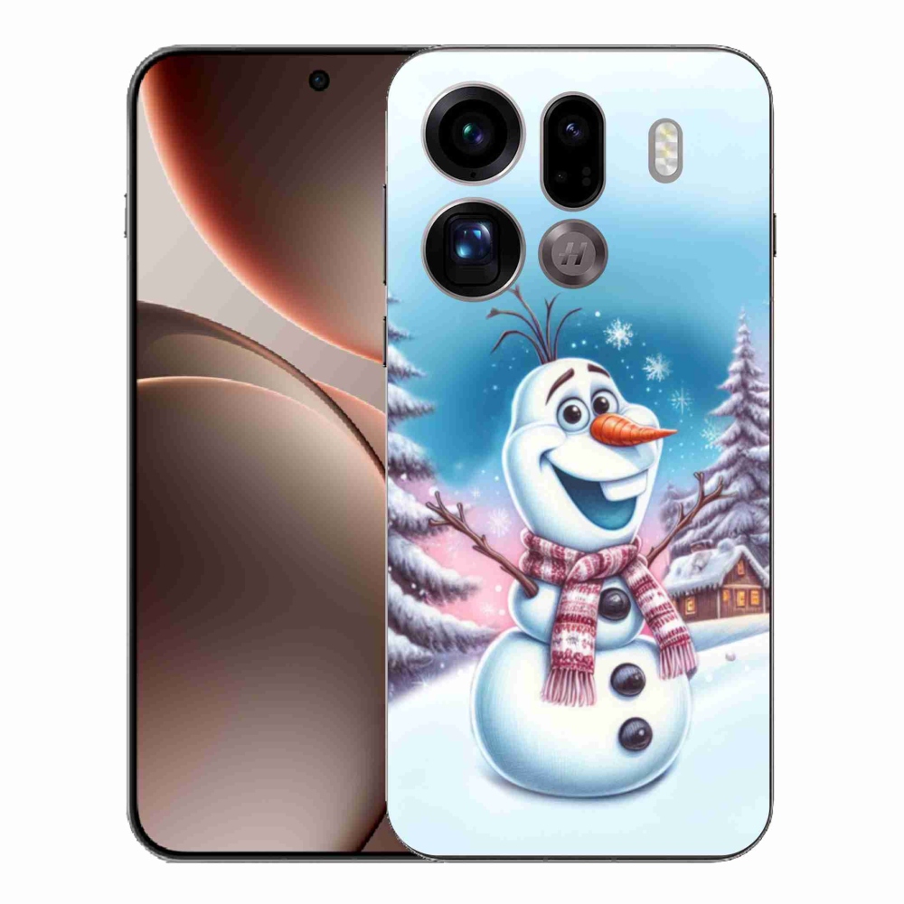 Gélový kryt mmCase na Oppo Find X9 Pro - ľadové kráľovstvo