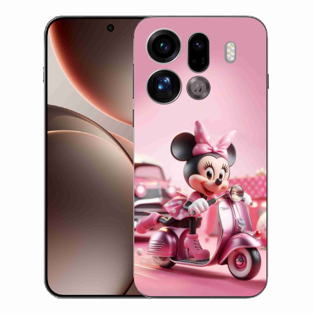 Gélový kryt mmCase na Oppo Find X9 Pro - minnie 1