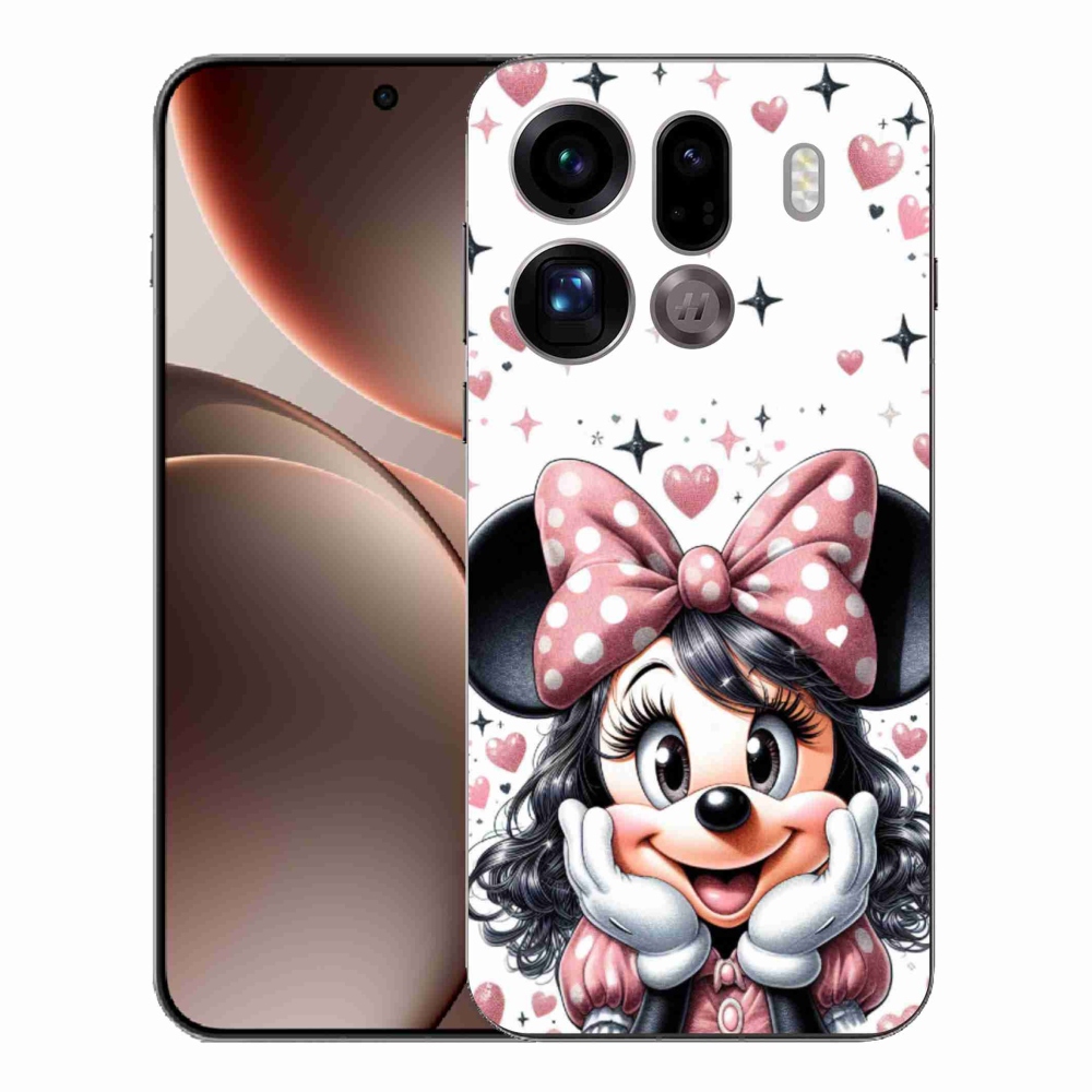 Gélový kryt mmCase na Oppo Find X9 Pro - minnie