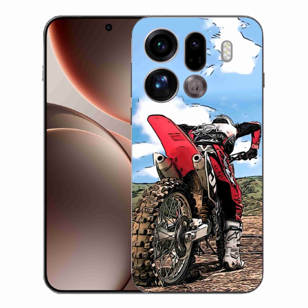 Gélový kryt mmCase na Oppo Find X9 Pro - moto